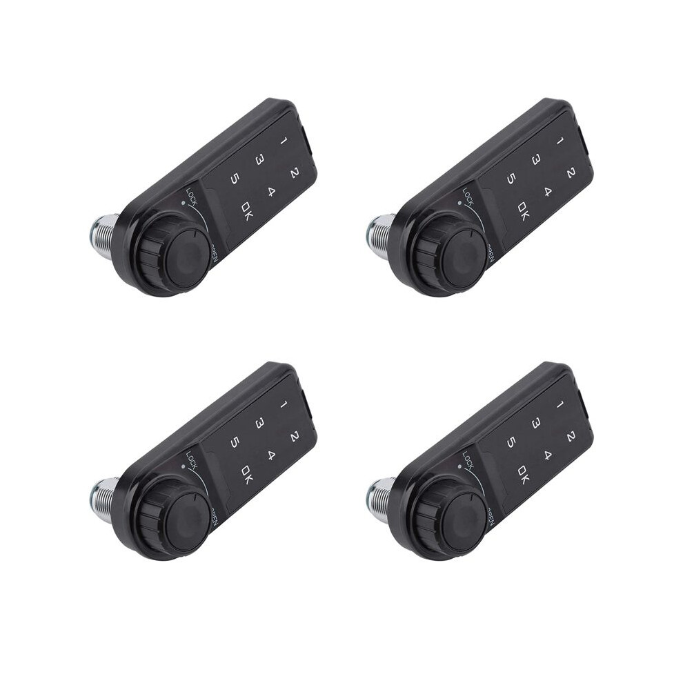 4X Door Access Digital Electronic Security Cabinet Coded Locker Contact Keypad Password Key Access Lock-A 6031995452295