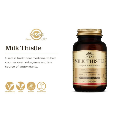 Solgar Solgar Milk Thistle Pack of 50 2