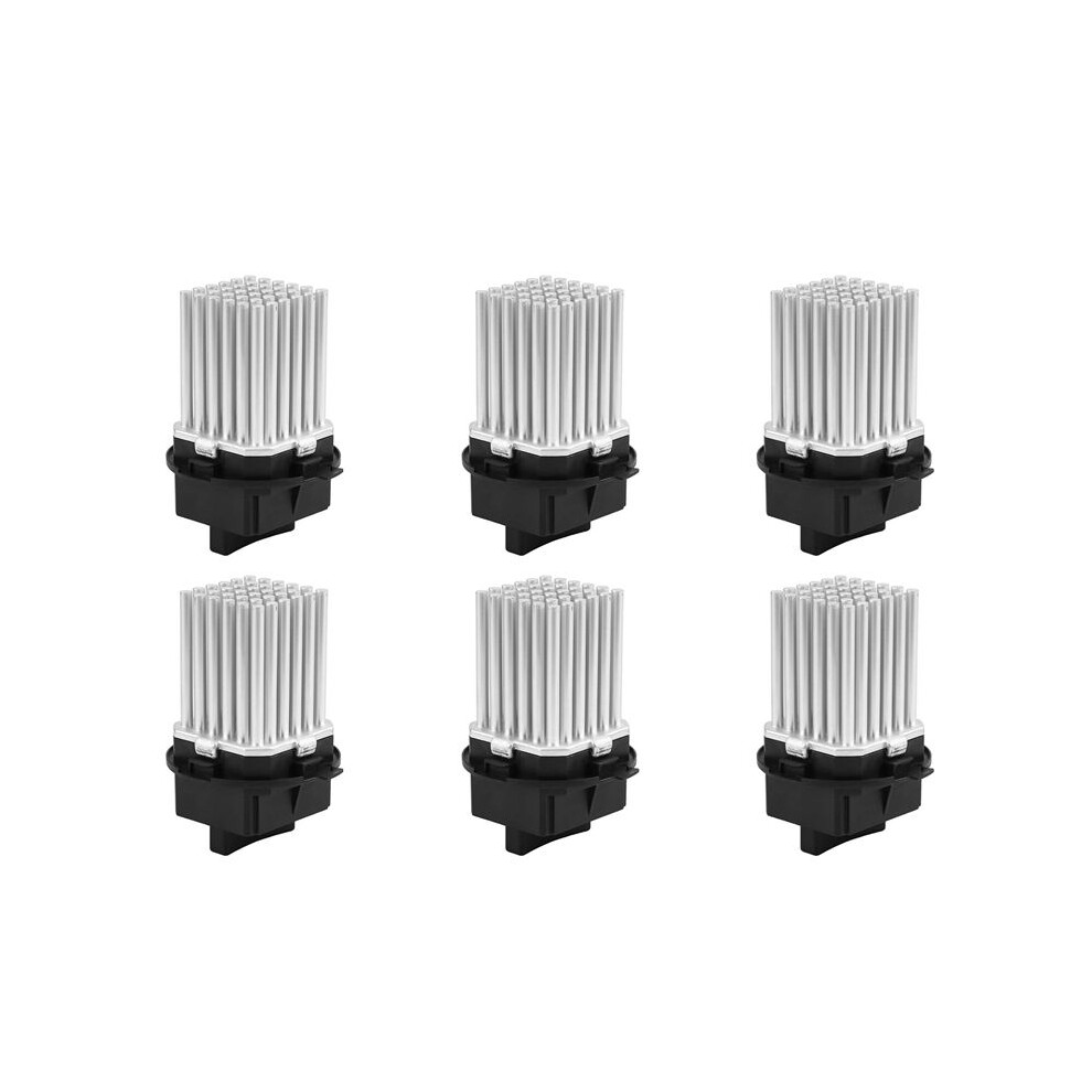6X Blower Motor Resistor, 6441.S7 Heater Blower Motor Resistor Fan Resistor Fit For 307 407 C3 C4 C5 4711614833521