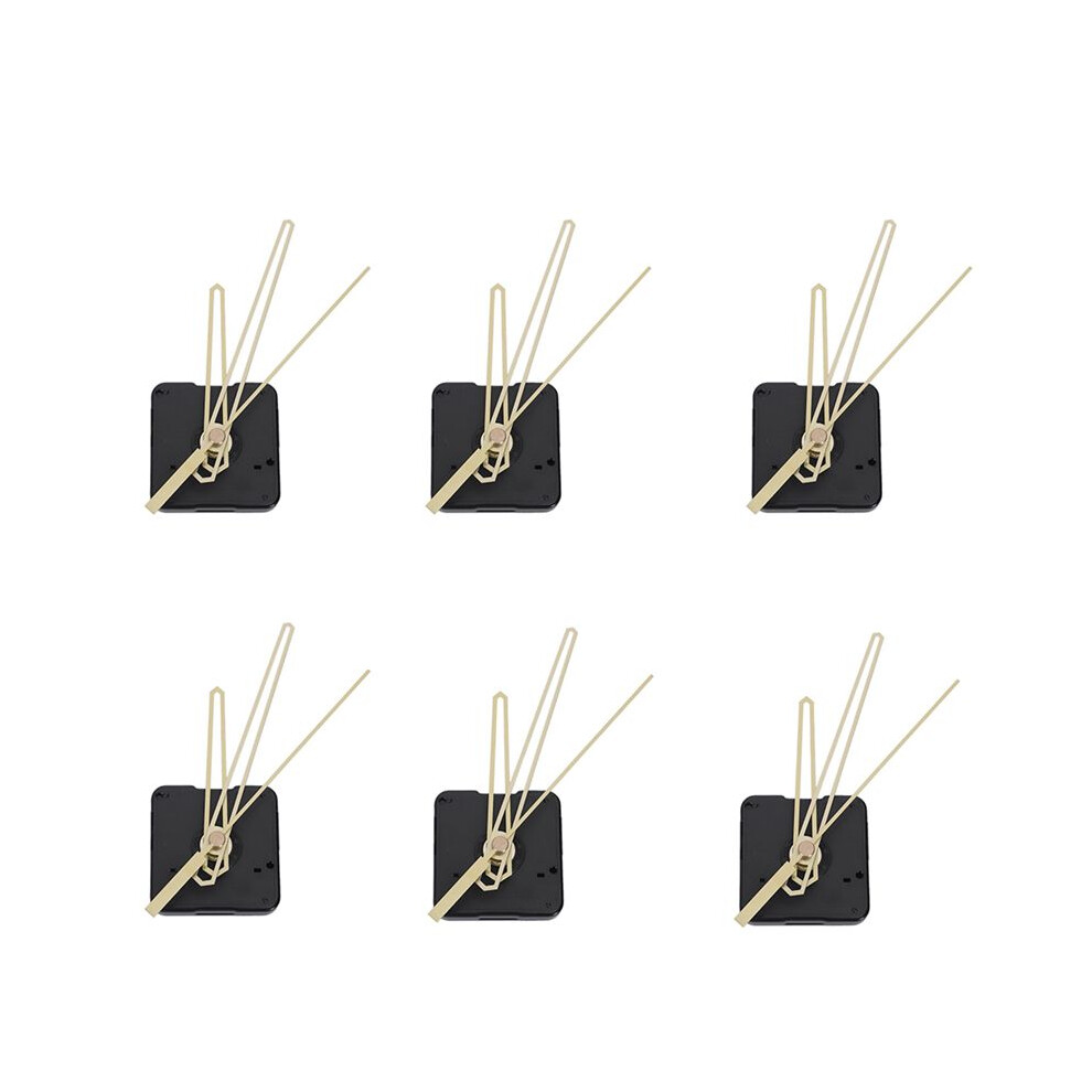 6X Silent Large Wall Clock Mechanism Watch Diy Mechanism Quartz Clock Movement Parts Replacement Repair Clock Parts 6031910649809