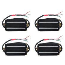 4X High Output Pickup Dual Hot Rail Humbucker Pickups Ceramic Electric Guitar Pickup Humbucker