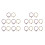 20 Sets of 6 Guitar Strings Replacement Steel String for Acoustic Guitar Guitar Changing Tool 1