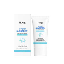 Hydrating Face Sunscreen SPF 50, Korean Sun Care with No White Cast