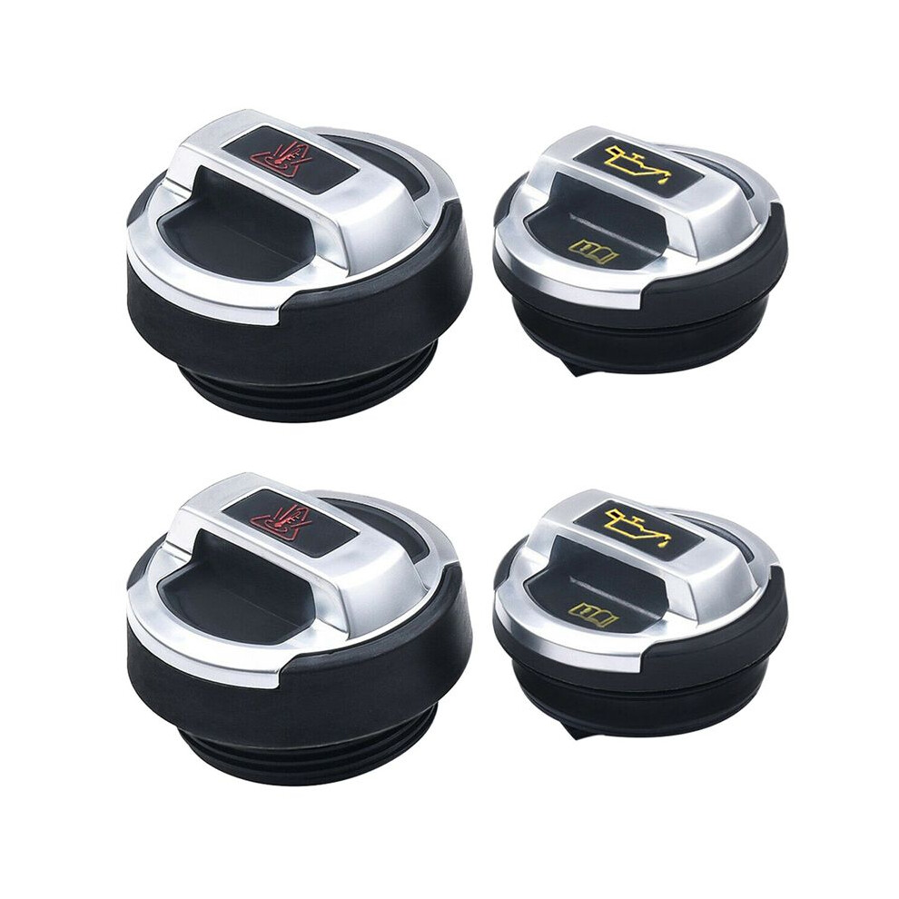 4Pcs Car Coolant Oil Expansion Tank Cap Cover For Cc -R8 420121321 420103485B 6032926537739