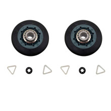 5 Piece Suitable for W10314173 Dryer Drum Wheel Suitable for W10314173 8536973 8536974 AP6019303 PS11752609