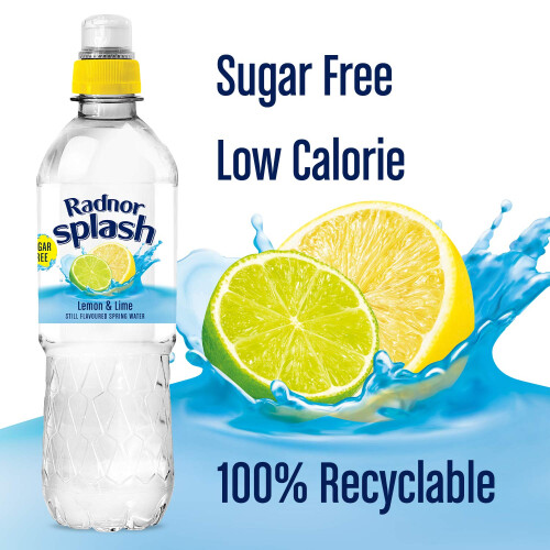 Radnor Splash Lemon and Lime Flavoured Water 12x500ml 2