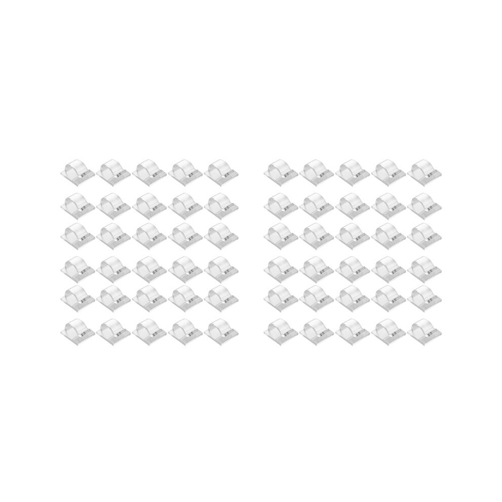 Hooks For Outdoor String Lights Clips 60 Pack Clips Clear Light Hook With 60 Waterproof Adhesive Backing 4711414562683