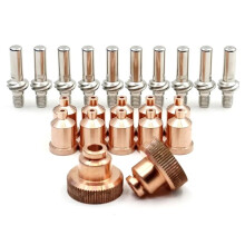 22 Szt. KP2845-8 KP2845-1 Końcówki Plazmowe 1,7 mm KP2845-3 do Elektrody Palnika Plazmowego LC105 Tomahawk 1538 Materiały Eksploatacyjne do Cięcia