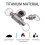 4X Titanium Quick Release Keychain,Detachable Key Ring Pull Apart Keychain,Key Holder Accessory for Bag/Purse/Belt 3