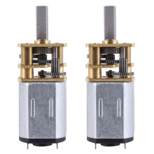 2X Motore Cambio Motore 6V 10RPM A Micro-Velocita' con 2 Terminali per Motore di Auto RC Modello di Motore DIY