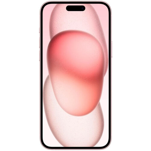Refurbished Apple Apple iPhone 15 128GB Pink EU version (Compatible LCD) 100%battery 1Sim + 1eSim 1
