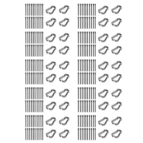 (200 Pack)  Pen Tips/Nibs for  2 Stylus Pen Replacement Soft Nibs/Tips Black