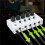 Mixer 4 Channel  Small Mixer Microphone Extender Microphone Instrument Audio Integrator White 8
