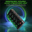 Mixer 4 Channel  Small Mixer Microphone Extender Microphone Instrument Audio Integrator Black 4