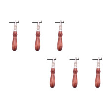 6X Scanalatura di Cucitura Regolabile in Modo  E Bordo Cordonatore Confezionatore in Bisellatrice per Cucire L'Utensile per la Lavorazione del