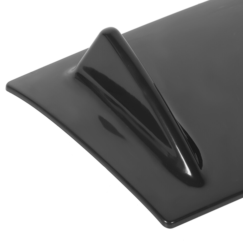 Gloss Rear Bumper Diffuser Spoiler Black 7293282807976
