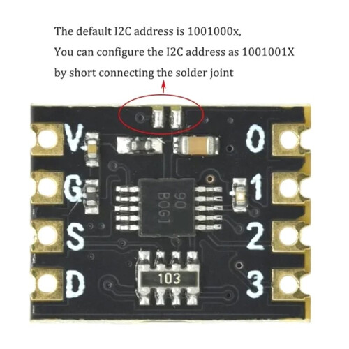 ADS1115 Four 16-Bit ADC Module I2C Communication Module ADC Sampling Channel for  Raspberry Pi MCU Sensors Test 1