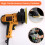 Buffer Polisher, Buffer Waxer 5-Inch, Variable Speed Car Polisher with Detachable Handle EU Plug 3