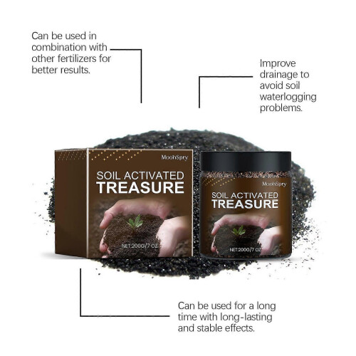 MoonSpry Soil Activator, Plant Nutrient Supplement for Seed Germination Soil Improvement 2
