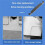 B15C Replacement Scraper Accessories for  H12/H12S/ Floor Scrubber Bottom Scraper Vacuum Cleaner 2pc 1