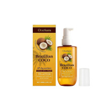OceAura Coconut Body Oil: Moisturizes, hydrates, and softens body skin.