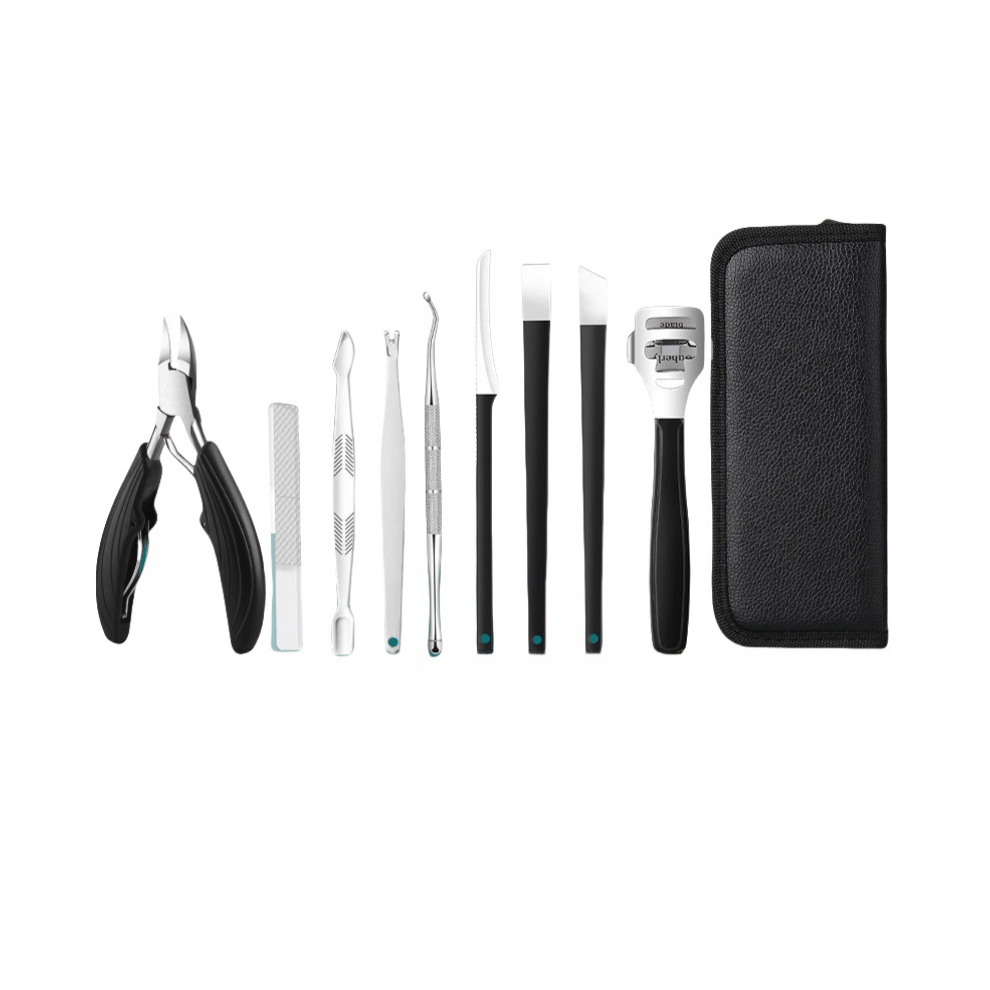 Inf 10-Piece Ingrown Toenail Correction Tool Kit With Eagle Beak Pliers