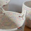 Natural Cotton Rope Basket for Bathroom 9