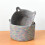 Natural Cotton Rope Basket for Bathroom 19