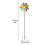 54 Inch Multicolour Wind Sculpture Metal 9