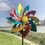 54 Inch Multicolour Wind Sculpture Metal 16