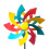 54 Inch Multicolour Wind Sculpture Metal 13
