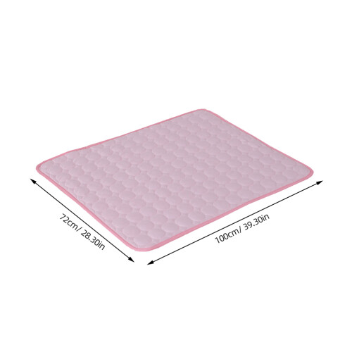 2Pièces Mat De Refroidissement Rose Respirant Pour Chat 1