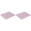2Pièces Mat De Refroidissement Rose Respirant Pour Chat 3