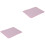 2Pièces Mat De Refroidissement Rose Respirant Pour Chat 4