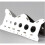 Stainless Steel Double-Sided Bolt Gauge Card,Portable Highly Precise Bolt Size 5