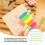 20Ensembles Étiquettes Adhesives Colorées Pour Étudiants Index Notes 5