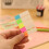 20Ensembles Étiquettes Adhesives Colorées Pour Étudiants Index Notes 8