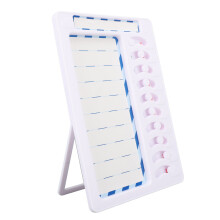 Aufgaben-Checkliste-Brett aus ABS mit Magnet, 186,00 g, tragbar
