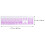 1Pièces Protection Silicone Clavier Violet Compatible Kb216 Km636 2