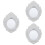 3Pièces Mini Résine Argent Pour Décoration De Maison Miniature 6