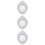 3Pièces Mini Résine Argent Pour Décoration De Maison Miniature 8
