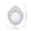 3Pièces Mini Résine Argent Pour Décoration De Maison Miniature 9
