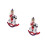2Pièces Figurines Casse- En Bois Rouge Décor De Noël Miniature 2