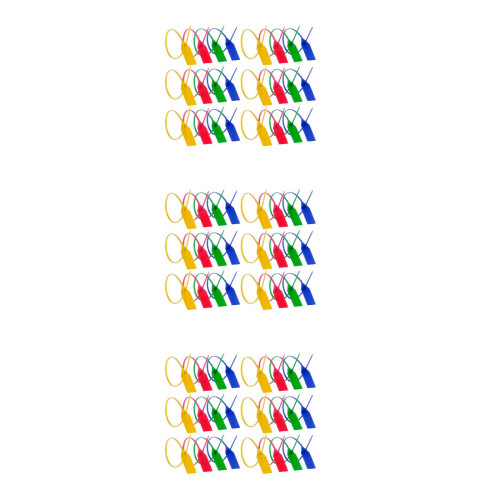 300Pièces Scellés Plastique Auto-Bloquants Colorés 1