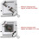 Adjustable BGA  Efficient Tool HT-90 Stencil Holder for Laptop CPU Phone Repair Diagonal Solder  Jig, Chip Tools 3