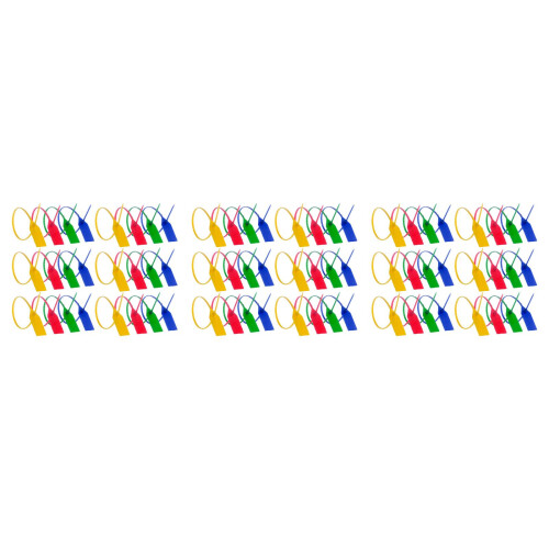 300Pièces Scellés Plastique Auto-Bloquants Colorés 2