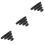 12Pièces Clips Câble En Silicone Organiseur De Bureau Polyvalent 4