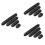 12Pièces Clips Câble En Silicone Organiseur De Bureau Polyvalent 5
