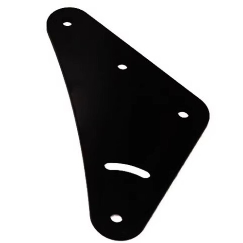 1 Support Triangulaire en Acier au Carbone pour Simulateur de Course, Fixation D'Écran Triple, Plaque D'Angle