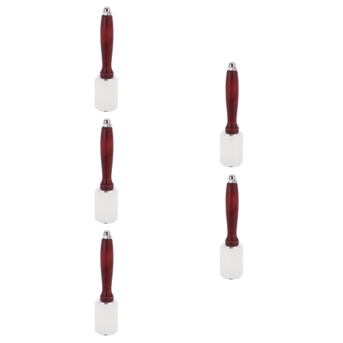 5Pièces Maillets Gravure Cuir Bois Nylon Multicolores Pour Artisanat 1